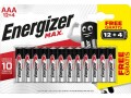 Energizer Batterie Max AAA 12+4