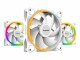be quiet! 120mm be quiet! LIGHT WINGS White PWM Triple-Pack