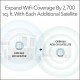 Bild 1 NETGEAR® Orbi™ RBS860 Tri-Band WiFi 6 WLAN-Mesh-System Zusatz-Satellit