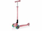 GLOBBER Scooter Primo Foldable Plus Lights, Pastel Pink