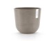 Ecopots Pflanzentopf Oslo 25, French Taupe, Volumen: 7.7 l