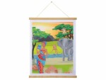 CRAFT Buddy Bastelset Crystal Art Scroll Africa 35 x 45