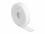 DeLock Klettband 3m x 20mm Weiss, Breite: 20 mm