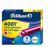 PELIKAN Tintenpatrone TP/6 pink 6 Stück, Kein Rückgaberecht