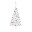 Bild 0 vidaXL Künstlicher Halb-Weihnachtsbaum Beleuchtung Kugeln Weiß 120 cm