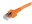 Dätwyler Cables Patchkabel Cat 5e, S/UTP, 10 m, Orange, Detailfarbe: Orange, Form: Rund, Zusatzfunktionen: Keine weitere Ausstattung, Länge: 10 m, Anschlüsse LAN: RJ45 - RJ45, Produkttyp: Patchkabel