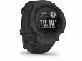 GARMIN Sportuhr Instinct 2, Anthrazit/Schwarz, Touchscreen: Nein