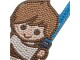 CRAFT Buddy Bastelset Crystal Art Buddies Luke Skywalker Figur