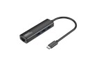 onit USB-C-Hub 3A1RJ45, Stromversorgung: USB, Anzahl Ports: 4
