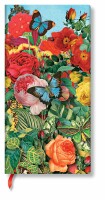 PAPERBLANKS Notizbuch Schmetterlingsgarten PB5451-1 90×180mm, liniert