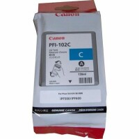 Canon Tintenpatrone cyan PFI-102C iPF 700 130ml, Kein