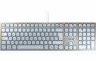 Cherry Tastatur KC 6000 Slim CH-Layout Silber, Tastatur Typ