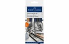 Faber-Castell Zeichenkohle Charcoal 7-teilig, Strichstärke: 7 mm, 6 mm