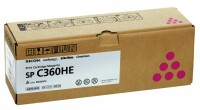 RICOH Toner magenta 408186 SP C360/361 5'000 Seiten, Kein