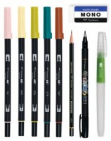 TOMBOW    TOMBOW Lettering Set Cozy Times BS-FH1 ABT Dual Brush