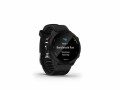 GARMIN Sportuhr Forerunner 55 Schwarz/Schwarz, Touchscreen: Nein