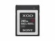 Sony XQD-Karte G-Series 240 GB, Speicherkartentyp: XQD