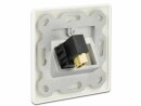 DeLock Keystone-Modul HDMI Typ-A, 90°, SW 90° gewinkelt, Modultyp