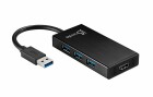 j5Create USB-Hub USB 3.0 - HDMI 3x USB 3.0