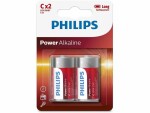 Philips Batterie Power Alkaline C / LR14 2 Stück