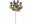 Bild 1 Invento-HQ Windrad Blumen Duett Regenbogen 82 cm, Motiv: Blume