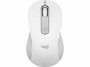 Logitech Maus Signature M650 L left Weiss, Maus-Typ: Mobile