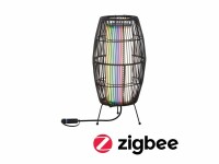 Paulmann Stehleuchte Plug & Shine Basket, RGBW, 3.2W, Schwarz