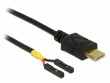 DeLock USB-Stromkabel 2x Pfostenbuchse USB C - Pinheader 0.5