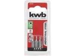 kwb Bit-Set Industrial Steel Bits 1/4" Torx T9 3-Stück