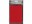 Bild 1 Creativ Company Blankokarte 10.5 x 15 cm ohne Couvert, Rot