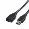 Bild 0 Roline USB 3.2 Verlängerungskabel - Typ A - 0,8 m - Schwarz