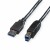 Bild 0 Roline USB-A-B, Datenkabel 11.02.8870 Black, ST/ST, 3.2 Gen1 1.8m