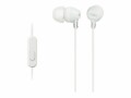 Sony In-Ear-Kopfhörer MDREX15APW Weiss, Detailfarbe: Weiss