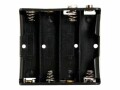 Velleman Batteriehalter BH341B, 4x AA 1 Stück, Set: Nein