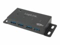 LogiLink USB 3.0 Hub 4-Port - Hub - 4 x SuperSpeed USB 3.0 - Desktop