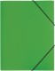 PAGNA     Gummizugmappe               A4 - 21613-05  grün PP 3 Einschlagklappen