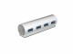 EXSYS USB-Hub EX-1134, Stromversorgung: USB, Anzahl Ports: 4