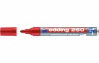 edding Whiteboard-Marker 250 Rot, Strichstärke: Keine Angabe