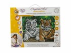 CRAFT Buddy Bastelset Crystal Art Kit Tigers 40 x 50