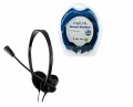 LOGILINK Deluxe - Headset - On-Ear - kabelgebunden - Schwarz