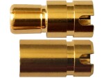 Muldental 6mm Gold Stecker + Buchse 10