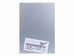 Folia Fotokarton A4, Silber glänzend, 50