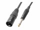 PD Connex CX38-3 XLR 3 Pole, male - Klinke 6.3