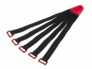 FASTECH Schlaufenband FAST-VSTRAP 25 x 360 mm, Schwarz/Rot, Breite