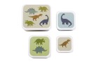 A Little Lovely Company ALLC Lunch & Snack Box Set, Dinosaurier