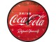 Nostalgic Art Wanduhr Coca-Cola Ø 31 cm, Rot/Weiss, Form: Rund