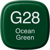 COPIC Marker Classic 2007564 G28 - Ocean Green, Kein