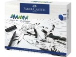 Faber-Castell Tuschestift PITT Artist Manga Starter Set 19-teilig