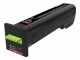 LEXMARK   Toner-Modul EHY return magenta - 72K2XM0   CS820            22'000 Seiten - 1 Stück