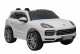 Elektroauto Kinder Porsche Cayenne weiss